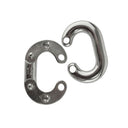 Stainless Steel 316 Chain Connecting Link, Marine Grade Chain Connector Link for Boat, Dock, Rigging - PACK 4