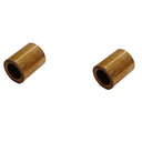 Marine Precision Formed Replacement Brass Bushing Sleeve Bearing, Boat Hardware Bearing Sleeve for Pulley, Sheave - PACK 10