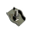 T304 Stainless Steel Simplex Single Bolt Wire Rope Clips, Cable Clamp for Wire Cable, Railing - PACK 4