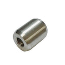 T316 Stainless Steel Wire Rope Button Stop Clips, Marine Cable Ferrules for Wire Rope Stops, Railing, Rigging - PACK 4