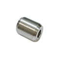 T316 Stainless Steel Wire Rope Button Stop Clips, Marine Cable Ferrules for Wire Rope Stops, Railing, Rigging - PACK 4