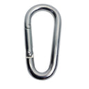 Marine Boat T316 Stainless Steel Pear Shape Snap Hook, Carabiner Connector for Rope, Chain, Cable, Rigging - PACK 4