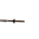 Marine Grade T316 Stainless Steel Cable Rail Hand Swage Stud, Swage Terminal Fitting for Wire Rope, Deck, Dock - PACK 4
