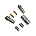 Marine Grade T316 Stainless Steel Swageless Jointer, Cable Railing Wire Rope Connector for Deck, Dock, Stair - PACK 4
