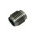 Marine Grade T303 Stainless Steel Threaded Lag Insert, Cable Rail Screw Insert for Deck, Stair, Balcony - PACK 4
