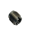 Marine Grade T303 Stainless Steel Thread Plain Lag Insert, Cable Rail Screw Insert for Deck, Stair, Balcony - PACK 4