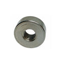 Marine Grade T316 Stainless Steel Thread Flat End Hardware Nut, Cable Rail and Rigging Fastener for Boat, Dock, Deck - PACK 4