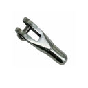 T316 Stainless Steel Streamline Fixed Jaw for Cable Railing, Marine Grade Cable Rail Jaw Terminal for Deck, Stair - PACK 4