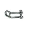 Marine Boat Headboard Shackle with Captive Pin, Stainless Steel Sailboat Rigging Shackle for Rope, Cable - PACK 4