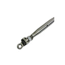 Marine T316 Stainless Steel Deck Toggle & Swage Stud Turnbuckle, Cable Wire Rope Tensioner for Boat, Deck - PACK 4