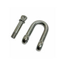 T316 Stainless Steel D Chain Shackle with Screw Pin - PACK 5