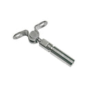 Stainless Steel T316 Swageless Deck Toggle for 1/8" 3/16" Cable Wire Rope, Marine Boat Cable Railing Terminal Fitting - PACK 10