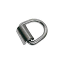 T316 Stainless Steel Weld-On Lashing Ring D-Ring, Marine Boat Tie-Down Anchor for Trailer, Deck, Dock - PACK 4