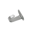 T316 Stainless Steel Top Mount Flat Hook Single Hook, Marine Grade Boat Deck Hook for Dock, Cabin, Rope, Line - PACK 10