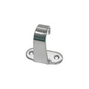 T316 Stainless Steel Top Mount Flat Hook Single Hook, Marine Grade Boat Deck Hook for Dock, Cabin, Rope, Line - PACK 10