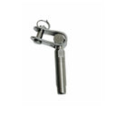 Marine Boat T316 Stainless Steel Push And Go Swageless Toggle, Cable Wire Rope Terminal Fitting for Deck, Dock - PACK 4