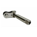 Marine Boat T316 Stainless Steel Push And Go Swageless Toggle, Cable Wire Rope Terminal Fitting for Deck, Dock - PACK 4