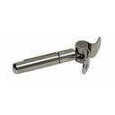 Marine T316 Stainless Steel Push And Go Swageless Deck Toggle, Cable Wire Rope Fitting for Deck, Dock, and Rail Systems - PACK 4