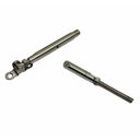 T316 Stainless Steel Push And Go Deck Toggle Turnbuckle, Marine Grade Cable Tensioner for 1/4" and 3/16" Cable - PACK 4
