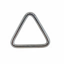 T316 Stainless Steel Triangle Ring Formed Welded Clips Buckles, Marine Grade Connector Rings for Webbing, Straps - PACK 4