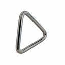 T316 Stainless Steel Triangle Ring Formed Welded Clips Buckles, Marine Grade Connector Rings for Webbing, Straps - PACK 4