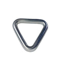 T316 Stainless Steel Triangle Ring Formed Welded Clips Buckles, Marine Grade Connector Rings for Webbing, Straps - PACK 4