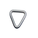 T316 Stainless Steel Triangle Ring Formed Welded Clips Buckles, Marine Grade Connector Rings for Webbing, Straps - PACK 4