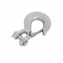 Mil Spec T316 Stainless Steel Drop Forged Clevis Slip Hook, Marine Grade Rigging Hook for Chain, Rope, Cable, and Lifting
