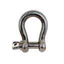Mil Spec T316 Stainless Steel Forged Load Rated Screw Pin Anchor Shackle, Marine Grade Rigging Shackle for Chain and Cable
