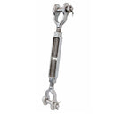 Mil Spec T316 Stainless Steel Jaw Jaw Turnbuckle, Marine Grade Rigging Tensioner with WLL for Chain, Cable, and Rope