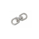 T316 Stainless Steel Drop Forged Mil-Spec Eye Eye Swivel, Marine Grade Rigging Swivel for Chain, Rope, Cable, and Boat Hardware