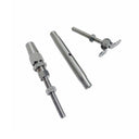 T316 Marine Grade Stainless Steel Cable Deck Toggle & Swageless Turnbuckle – Tensioner for Railing, Balustrade, Boat Rigging - PACK 4