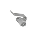 Marine Stainless Steel Side Mount Lashing Hooks Flat Hook for Cargo net, Boat, Yatch - PACK 10