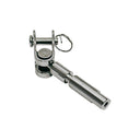 Marine Boat Stainless Steel Swageless Toggle Jaw for Cable, Wire Railing Toggle Jaw Fitting for Deck, Stair, Balcony, and Marine Rigging