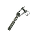 Marine Boat Stainless Steel Swageless Toggle Jaw for Cable, Wire Railing Toggle Jaw Fitting for Deck, Stair, Balcony, and Marine Rigging