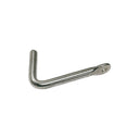 Marine Boat Stainless Steel Tack Hook, Rigging Lifting Hook Hardware for Boat, Dock, Chain, Cable, Rope - PACK 10