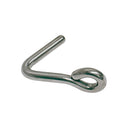 Marine Boat Stainless Steel Downhaul Hook, Rigging Lifting Hook Hardware for Sailboat, Yacht, Dock, Rope, Cable, Chain, and Marine Use