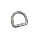 Marine T316 Stainless Steel Bolt-On Lashing Ring D-Ring Anchor Tie Down for Deck, Dock, Trailer, Cargo, Rope, Chain - PACK 4