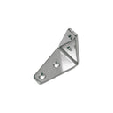 Marine Boat T316 Stainless Steel Angle Plate, Rigging Lifting Hardware for Deck, Dock, Rope, Cable, Chain - PACK 10