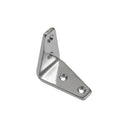 Marine Boat T316 Stainless Steel Angle Plate, Rigging Lifting Hardware for Deck, Dock, Rope, Cable, Chain - PACK 10