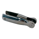 T316 Stainless Steel Fixed Anchor Connector Link, Heavy Duty Marine Boat Chain Link for Anchor, Mooring, Dock, Yacht, and Rigging Use