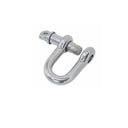 Mil Spec T316 Stainless Steel Forged Load Rated Screw Pin Anchor Shackle, Marine Grade Rigging Shackle for Chain and Cable