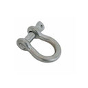 Mil Spec T316 Stainless Steel Screw Pin Anchor Shackle, Drop Forged Non-Magnetic Marine Rigging Shackle for Boat and Chain