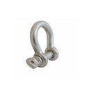 Mil Spec T316 Stainless Steel Screw Pin Anchor Shackle, Drop Forged Non-Magnetic Marine Rigging Shackle for Boat and Chain