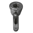 Boat Marine 316 Stainless Steel Lifting Eye Nut, UNC Tap Thread Rigging Hardware for Chain, Cable, Rope, and Dock Use - PACK 5