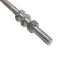 Marine Grade Stainless Steel Turned Eye Bolt, Eye Screw with Nut and Washers for Boat, Dock, Rigging, and Outdoor Use - PACK 10