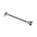 T316 Stainless Steel Closed Body Jaw Jaw Turnbuckle, Marine Grade Rigging Tensioner for Cable, Chain, Rope, and Boat Hardware - PACK 5