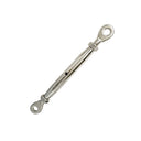 Marine Grade T316 Stainless Steel Eye-to-Eye Closed Body Turnbuckle for Boat Rigging, Cable Railing, Wire Rope Tensioning - PACK 5