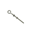 Marine Boat T316 Stainless Steel Turned Eye Bolt, Eye Screw with Nut and Washer Included for Dock, Deck, and Rigging Use