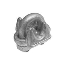 Marine Wire Rope Clip Cable Clamp, Drop Forged Galvanized Cable Clamp for Rigging, Rope Loops, and Outdoor Use - PACK 2
